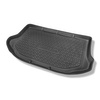 Tapis de coffre adapté pour Hyundai ix20 Monospace (05.2010-07.2019) - bac de coffre - protection de coffre voiture - coffre supérieur