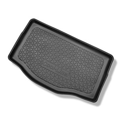 Tapis de coffre adapté pour Ssangyong Tivoli SUV (03.2015-2018) - bac de coffre - protection de coffre voiture - coffre supérieur (avec plancher multi-fonctions)