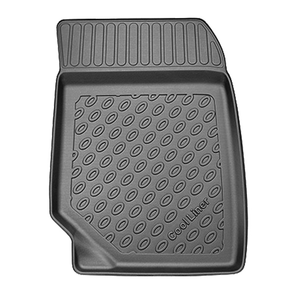 Tapis de sol en TPE adapté pour Jeep Avenger SUV (01.2023-....) - pas pour la version électrique et Mild hybride - tapis de voiture - noir