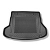 Tapis de coffre adapté pour Hyundai i30 II GD CW (07.2012-06.2017) - bac de coffre - protection de coffre voiture - aussi pour les modèles avec des rails de fixation