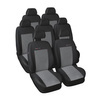 Housses de siège sur mesure adaptées pour Seat Alhambra II Van (2010-2020) avec sièges enfants aux sièges arrière - housse siege voiture - couverture siege - E2