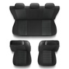 Housses de siège adaptées pour Toyota RAV4 I, II, III, IV (1994-2019) - housse siege voiture universelles - couverture siege - MD-4