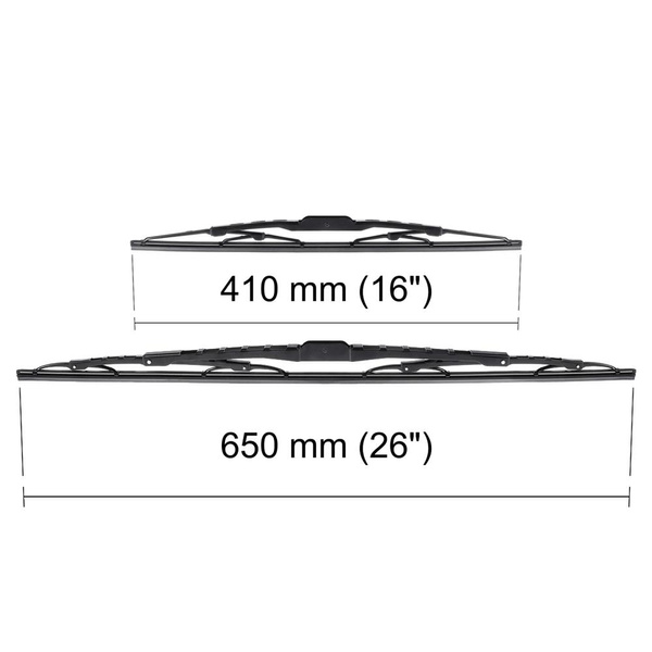 Balais d'essuie-glace de pare-brise adaptés pour Subaru XV SUV (08.2011-11.2017) - balais standard