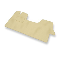 Tapis de Sol Velours adapté pour Citroen Jumper II Van (2006-....) - Premium tapis de voiture - beige