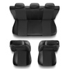 Housses de siège adaptées pour Seat Toledo I, II, III, IV (1991-2019) - housse siege voiture universelles - couverture siege - EXL-3