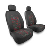 Housses de siège avant adaptées pour Audi A4 B5, B6, B7, B8, B9 (1995-2024) - housse siege voiture universelles - couverture siege conducteur - 2UNE-RD