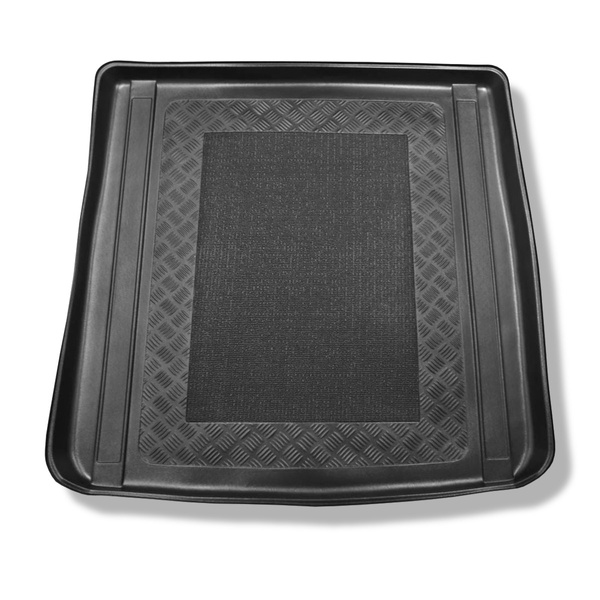 Tapis de coffre adapté pour Jaguar XF 250 Sportbrake (11.2012-05.2017) - bac de coffre - protection de coffre voiture - aussi pour les modèles avec des rails de fixation