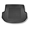 Tapis de coffre adapté pour Hyundai Santa Fe III DM SUV (09.2012-07.2018) - bac de coffre - protection de coffre voiture - 5 places