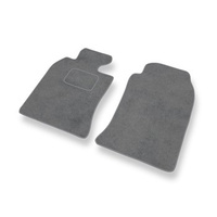 Tapis de Sol Velours adapté pour Mini Cabrio I (2004-2009) - Premium tapis de voiture - gris