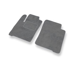 Tapis de Sol Velours adapté pour Renault Scenic I Monospace (1996-2003) - Premium tapis de voiture - gris