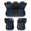 Housses de siège adaptées pour Peugeot 308 I, II, III (2007-....) - housse siege voiture universelles - couverture siege - XL-BL