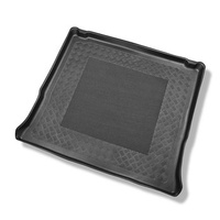 Tapis de coffre adapté pour Fiat Talento Van (2016-....) - bac de coffre - protection de coffre voiture - version pour le transport de passagers (break / tour); derriere 3e rangée de sieges; version longue (Long); sièges non coulissants, montés sur croche