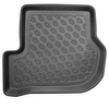 Kit tapis de coffre et tapis de voiture TPE PREMIUM pour: Volkswagen Golf V Hayon (01.2005-2009) - rangée arrière de sièges déplacée au maximum vers l'arrière; coffre supérieur