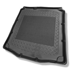 Tapis de coffre adapté pour Volkswagen Jetta 1K Berline (08.2005-2011) - bac de coffre - protection de coffre voiture - sans cavité gauche et droite