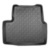 Kit tapis de coffre et tapis de voiture TPE pour: Opel Astra K Hayon (11.2015-....) - coffre supérieur; avec roue de secours à usage temporaire