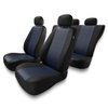 Housses de siège adaptées pour Peugeot 208 I, II (2012-....) - housse siege voiture universelles - couverture siege - PF-BL