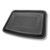 Tapis de coffre adapté pour Seat Alhambra II Van (09.2010-03.2022) - bac de coffre - protection de coffre voiture - 7 places; 3e rangée soulevée (pour l'espace derriere la 3e rangée de sieges)