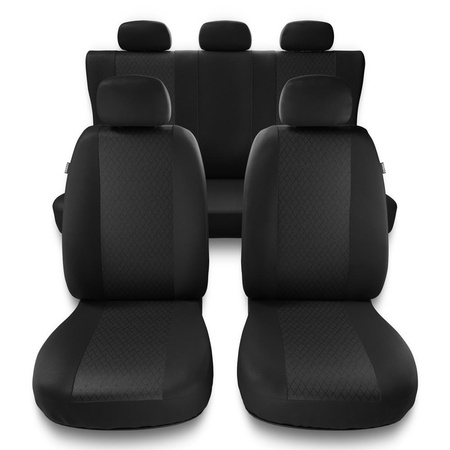 Housses de siège adaptées pour Peugeot 208 I, II (2012-....) - housse siege voiture universelles - couverture siege - PF-G