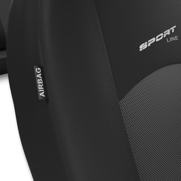 Housses de siège adaptées pour Fiat 500 (2007-....) - housse siege voiture universelles - couverture siege - S-G1