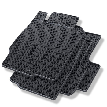 Tapis de sol en caoutchouc adapté pour Citroen C4 Aircross SUV (2012-2014) - tap