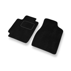 Tapis de Sol Velours adapté pour Toyota Avalon II Berline (2000-2004) - Premium tapis de voiture - noir