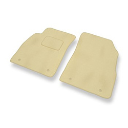 Tapis de Sol Velours adapté pour Opel Insignia I Liftback, Sports Tourer (2008-2017) - Premium tapis de voiture - beige