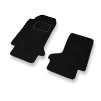 Tapis de Sol Velours adapté pour Opel GT II (2006-2010) - Premium tapis de voiture - noir