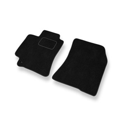 Tapis de Sol Velours adapté pour Lexus IS I XE10 Berline (1998-2005) - Premium tapis de voiture - noir