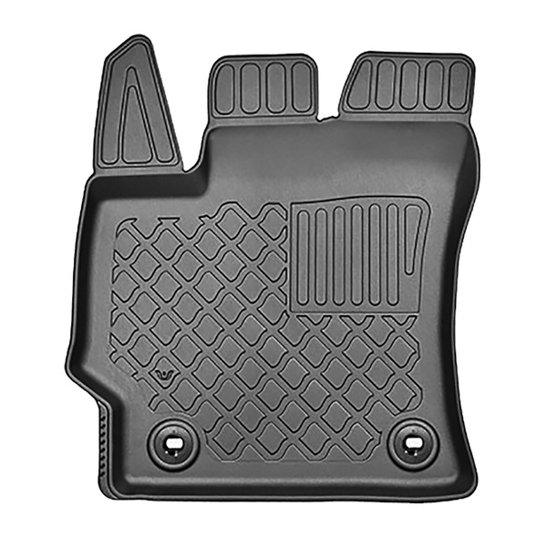 Tapis de sol en TPE adapté pour Toyota Corolla Cross SUV (11.2022-....) - tapis de voiture - noir