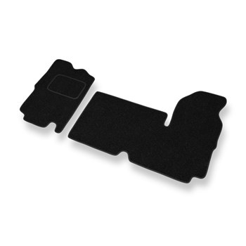 Tapis de Sol Feutres adapté pour Opel Movano I (3 places) (1999-2003) - tapis de voiture - noir