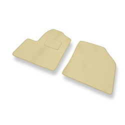 Tapis de Sol Velours adapté pour Ford Transit Connect Van (2003-2014) 5-places - Premium tapis de voiture - beige