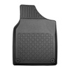 Tapis de sol en TPE adapté pour Ford Galaxy I Monospace (12.2015-10.2022) - 5 ou 7 sièges; sans la troisième rangée de sièges - tapis de voiture - noir