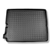 Tapis de coffre adapté pour Peugeot 5008 II SUV (07.2017-2024) - bac de coffre - protection de coffre voiture - 7 places; 3me rangée abaissée
