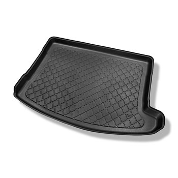 Tapis de coffre adapté pour Mini Countryman II F60 SUV (02.2017-....) - bac de coffre - protection de coffre voiture - coffre supérieur (seuil de chargement plat); non pour version hybride