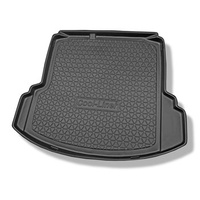 Tapis de coffre adapté pour Volkswagen Jetta 1K Berline (08.2005-2011) - bac de coffre - protection de coffre voiture - avec cavité gauche et droite