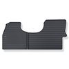 Tapis de sol en caoutchouc adapté pour Mercedes-Benz Sprinter III Van (2006-2019) - tapis de voiture - noir - 1 pc.