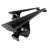 Barres de toit en aluminium adapté pour BMW 5 G31 Touring (2017-2024) - Porte-Bagages de Voiture noir - rails intégrés