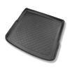 Tapis de coffre adapté pour Skoda Enyaq iV SUV, Coupé (04.2021-....) - bac de coffre - protection de coffre voiture - coffre supérieur; surface plate du coffre; plancher amovible en la position centrale