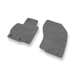 Tapis de Sol Velours adapté pour Mitsubishi ASX SUV (2010-2021) - Premium tapis de voiture - gris