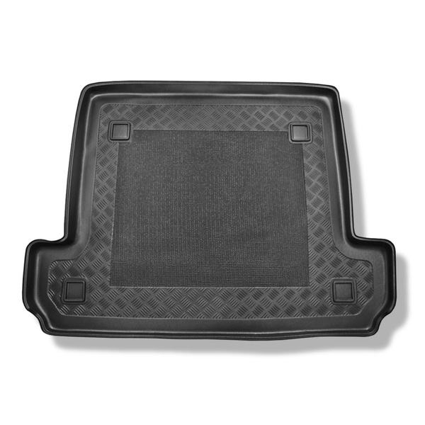 Tapis de coffre adapté pour Volkswagen Polo Caddy Van (1997-2004) - bac de coffre - protection de coffre voiture - 5 places