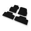 Tapis de Sol Feutres adapté pour Mazda 5 I Monospace (2006-2010) - tapis de voiture - noir