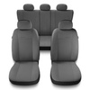 Housses de siège adaptées pour Peugeot 307 I, II (2001-2012) - housse siege voiture universelles - couverture siege - PG-2