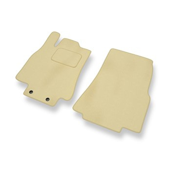 Tapis de Sol Velours adapté pour Mercedes-Benz Classe B W245 (2005-2011) - Premium tapis de voiture - beige