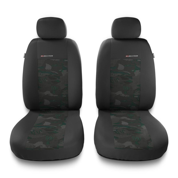 Housses de siège avant adaptées pour Audi A4 B5, B6, B7, B8, B9 (1995-2024) - housse siege voiture universelles - couverture siege conducteur - 2UNE-GR