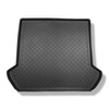 Tapis de coffre adapté pour Volvo XC90 I SUV (2002-04.2015) - bac de coffre - protection de coffre voiture - 5/7 places; 3e rangée abaissée