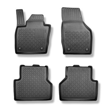 Tapis de sol en TPE adapté pour Audi Q3 SUV (08.2011-06.2018) - tapis de voiture