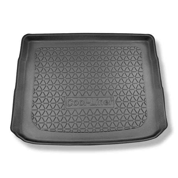 Tapis de coffre adapté pour Renault Symbioz E-Tech Full Hybrid SUV (07.2024-....) - bac de coffre - protection de coffre voiture - coffre supérieur; plancher amovible en la position la plus haute