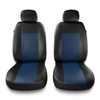 Housses de siège adaptées pour Peugeot 308 I, II, III (2007-....) - housse siege voiture universelles - couverture siege - 2CM-BL