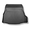 Tapis de coffre adapté pour Mercedes-Benz Classe C W205 Coupé (01.2016-11.2020) - bac de coffre - protection de coffre voiture - la cavité droite peut être coupée