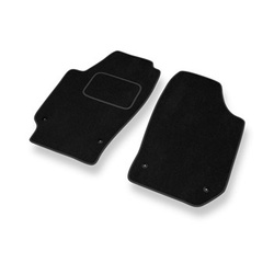 Tapis de Sol Velours adapté pour Seat Ibiza III Hayon (2002-2008) - Premium tapis de voiture - noir